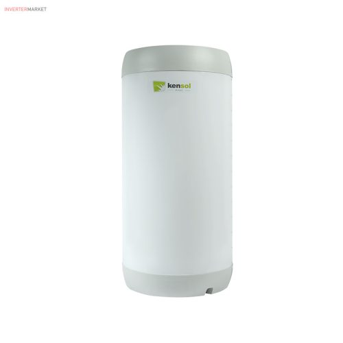 KENSOL Rozsdamentes HMV tartály 200 hőszivattyúkhoz / 2,6 m2-es spiráltekercs / 3 kW-os fűtés